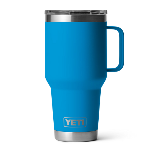 CUSTOMIZABLE - YETI Rambler 30 oz Travel Mug with Stronghold Lid - Ultimate Insulated Mug for Extended Adventures and Daily Commutes