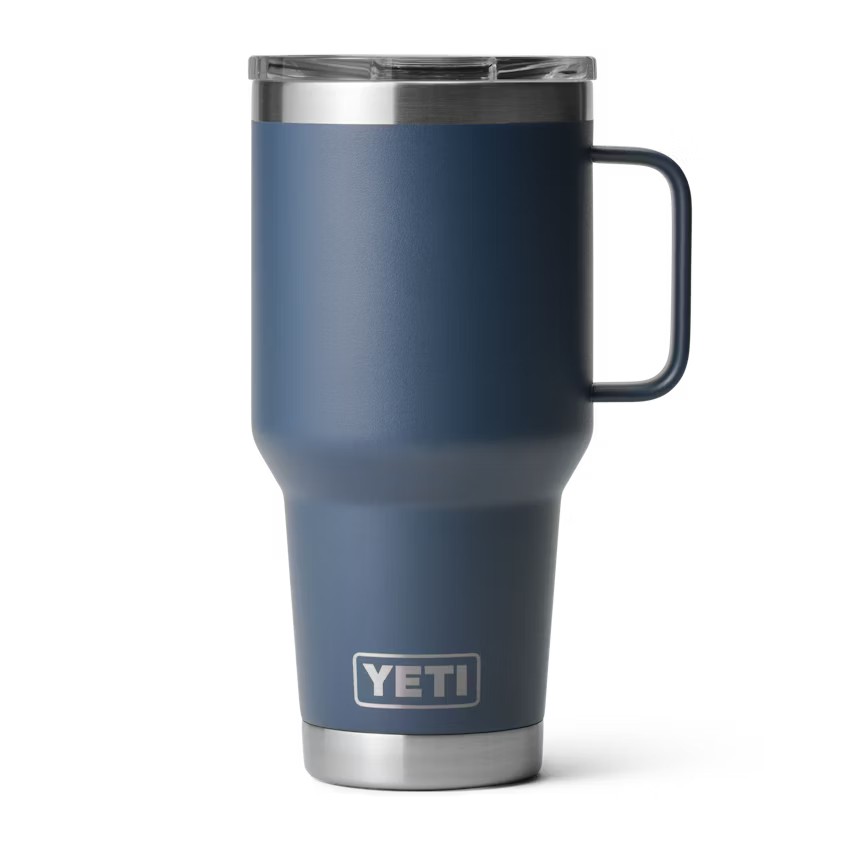 CUSTOMIZABLE - YETI Rambler 30 oz Travel Mug with Stronghold Lid - Ultimate Insulated Mug for Extended Adventures and Daily Commutes